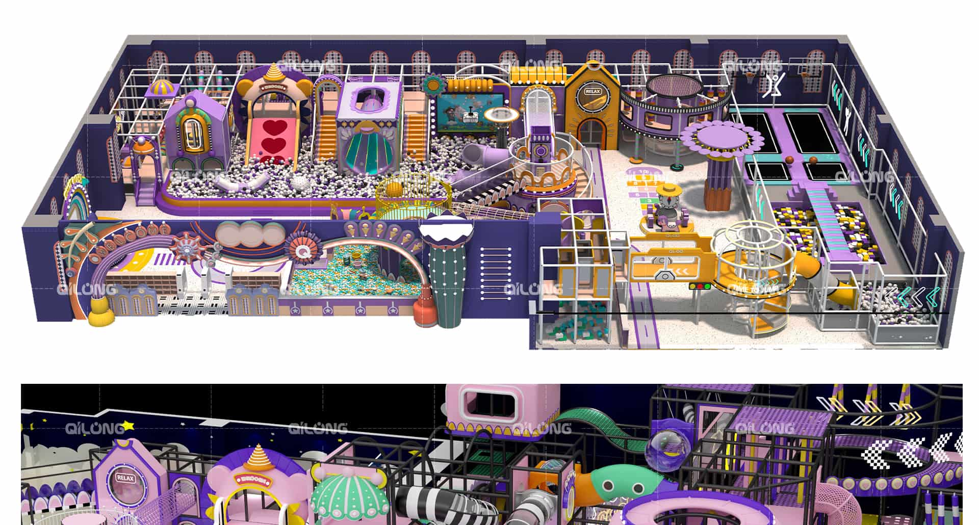 Custom China Funland Indoor Playground