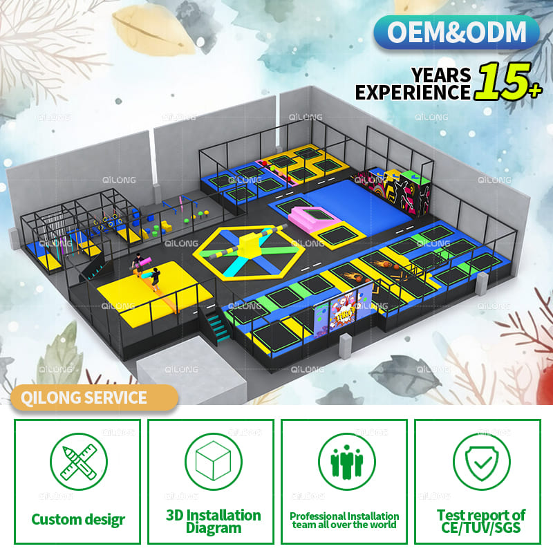 trampoline park equipment