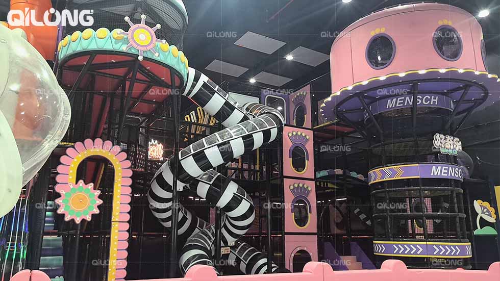 Safe and Vibrant Indoor Playground Equipment Manufacturer