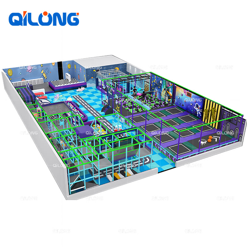 trampoline park equipment