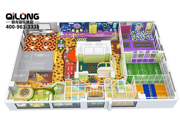 Проект детского парка Qilong Amusement** в Омане
