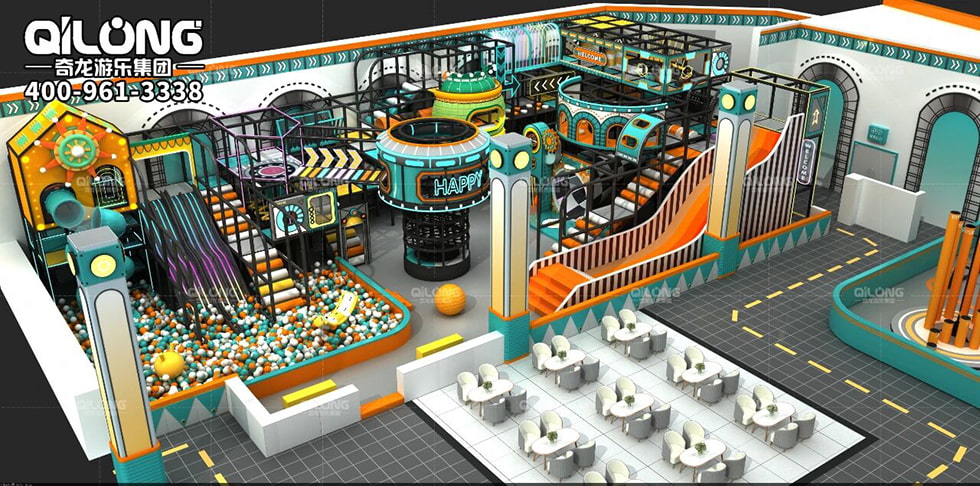 Slides Indoor Playground