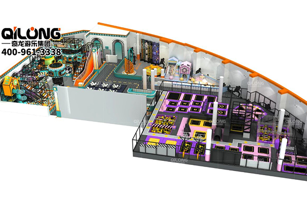 Qilong Amusement** Детский парк площадью 2100 кв.м в Марокко