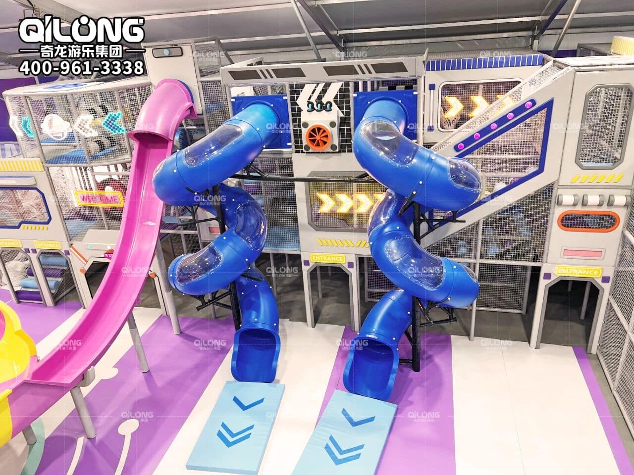 Slides Indoor Playground