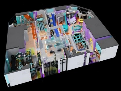 В городе Сюйчжоу, Китай, успешно открылся интегрированный семейный развлекательный центр площадью 2500 м².